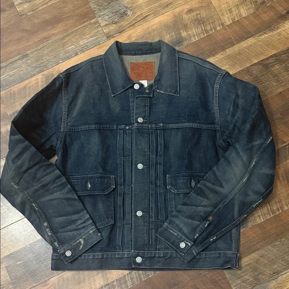 Double RL (RRL) Limited Edition 1 of 100 Coast to Coast Denim Jacket -Size Large - Picture 2 of 15